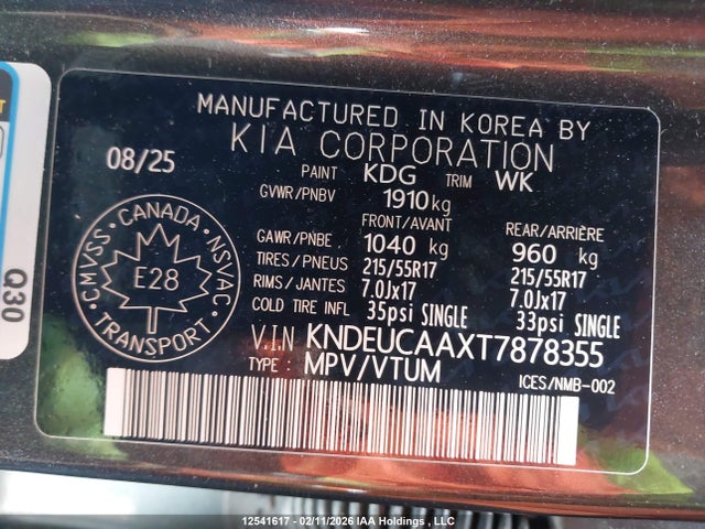 KIA SELTOS S 2026 KNDEUCAAXT7878355 Image 18