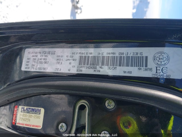 3C6RR7KT6HG542666 RAM 1500 St