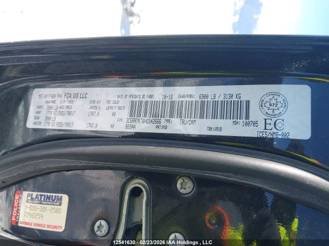 3C6RR7KT6HG542666 RAM 1500 St