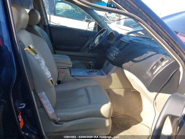 Aukcja sprzedaży 2005 Infiniti Fx35, vin: JNRAS08W75X201206, numer aukcji: 12541652