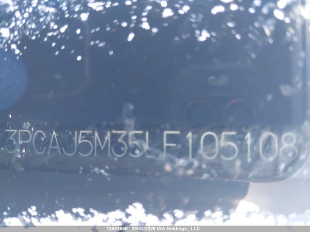 3PCAJ5M35LF105108 Infiniti Qx50 Pure/luxe/essential/sensory/autograph