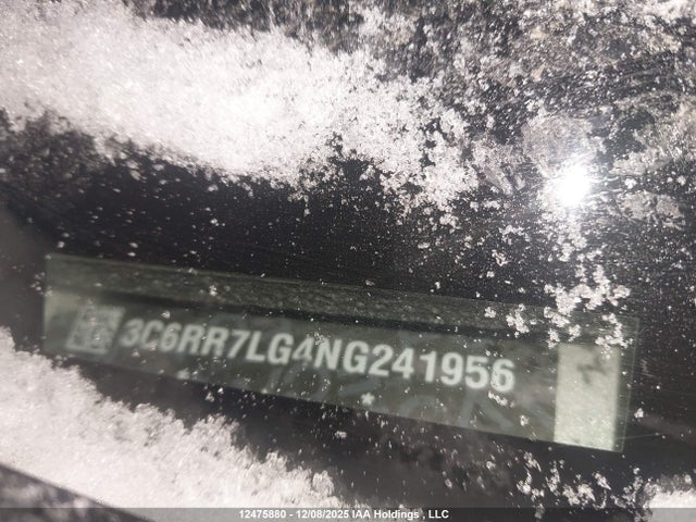 3C6RR7LG4NG241956 RAM 1500 Classic Slt