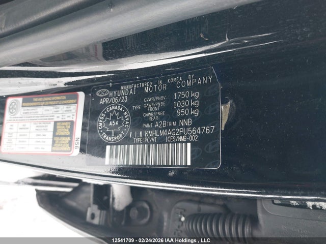 Продаж на аукціоні авто 2023 Hyundai Elantra Preferred Ivt, vin: KMHLM4AG2PU564767, номер лоту: 12541709