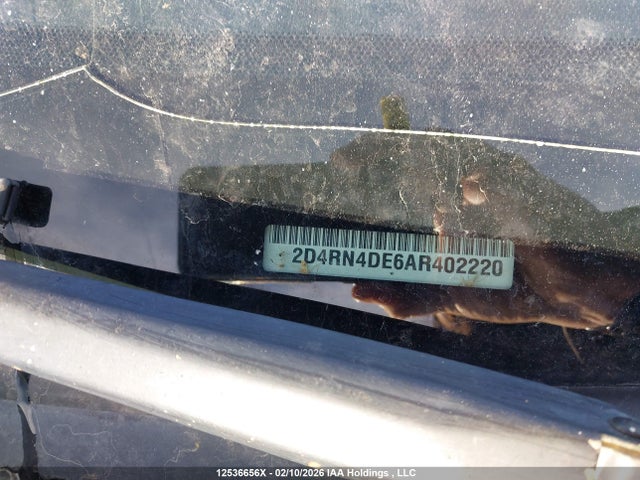 2010 Dodge Grand Caravan Se მანქანა იყიდება აუქციონზე, vin: 2D4RN4DE6AR402220, აუქციონის ნომერი: 12536656