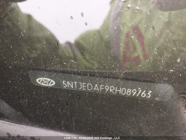 5NTJEDAF9RH089763 Hyundai Santa Cruz Limited