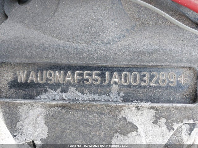 WAU9NAF55JA003289 Audi A5 Prestige S-line