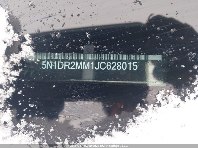 5N1DR2MM1JC628015 Nissan Pathfinder Midnight Edition/platinum/s/sl Premium/sv Tech
