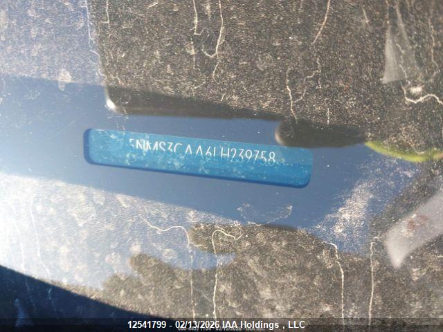 5NMS3CAA6LH239758 Hyundai Santa Fe Luxury Turbo Awd