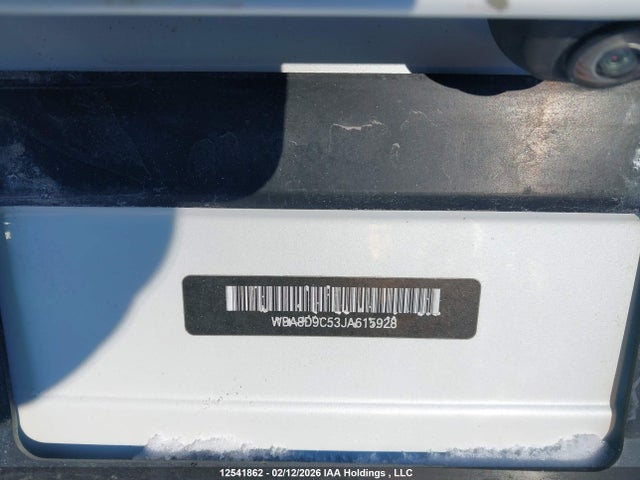 12541862 :رقم المزاد ، WBA8D9C53JA615928 vin ، 2018 Bmw 330i Xdrive مزاد بيع