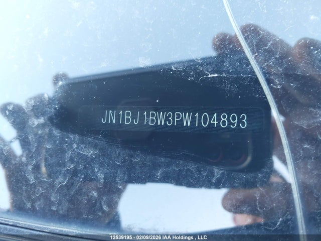 JN1BJ1BW3PW104893 Nissan Qashqai Sl/sv