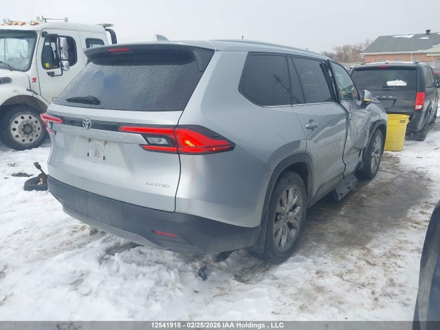 2024 Toyota Grand Highlander Hybrid Limited მანქანა იყიდება აუქციონზე, vin: 5TDACAB56RS000296, აუქციონის ნომერი: 12541918