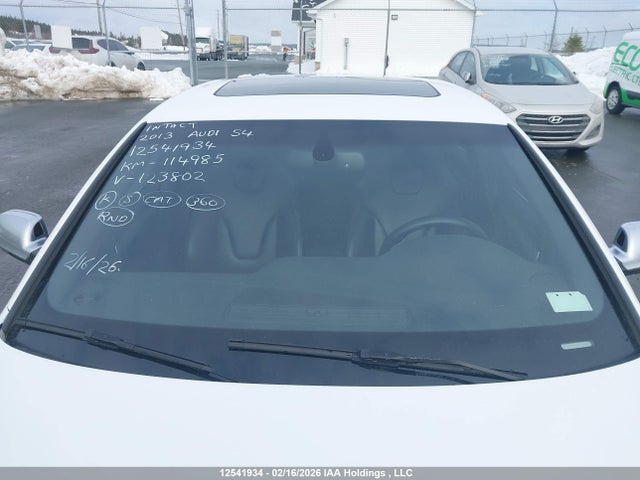 Продаж на аукціоні авто 2013 Audi S4 3.0t Premium, vin: WAUFGCFL5DA123802, номер лоту: 12541934