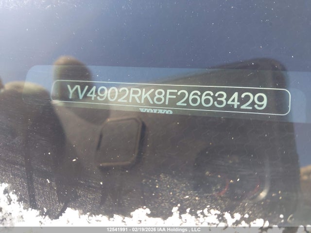 YV4902RK8F2663429 Volvo Xc60 T6 T6