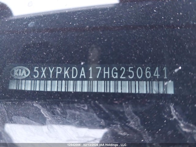 Продаж на аукціоні авто 2017 Kia Sorento Sx/sx Limited, vin: 5XYPKDA17HG250641, номер лоту: 12542006