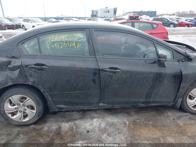Aukcja sprzedaży 2013 Honda Civic, vin: 2HGFB2F47DH020498, numer aukcji: 12542009