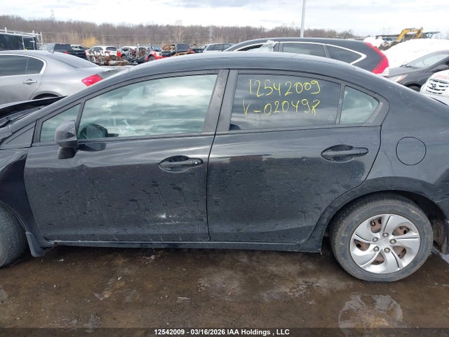 Aukcja sprzedaży 2013 Honda Civic, vin: 2HGFB2F47DH020498, numer aukcji: 12542009