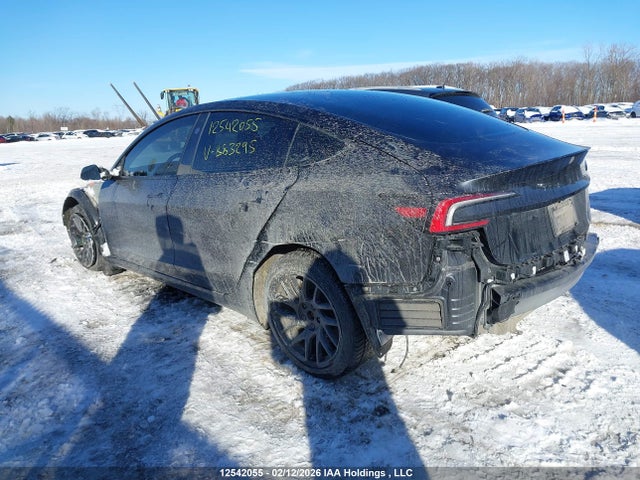 Продажа на аукционе авто 2025 Tesla Model 3 Long Range, vin: 5YJ3E1EB4SF883295, номер лота: 12542055