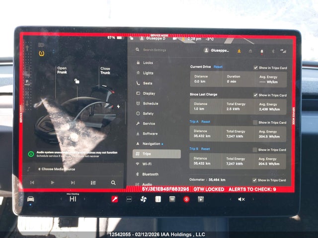 Продажа на аукционе авто 2025 Tesla Model 3 Long Range, vin: 5YJ3E1EB4SF883295, номер лота: 12542055