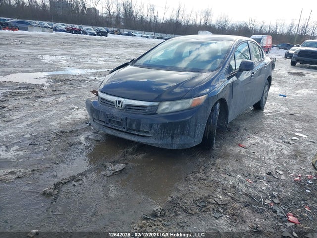 2012 Honda Civic Lx მანქანა იყიდება აუქციონზე, vin: 2HGFB2F4XCH104748, აუქციონის ნომერი: 12542078
