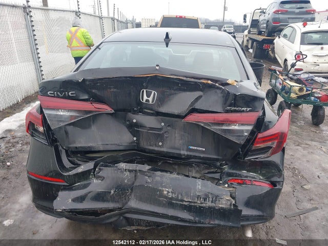 2HGFE4F8XSH008719 Honda Civic Sport Hybrid/sport Touring Hybrid