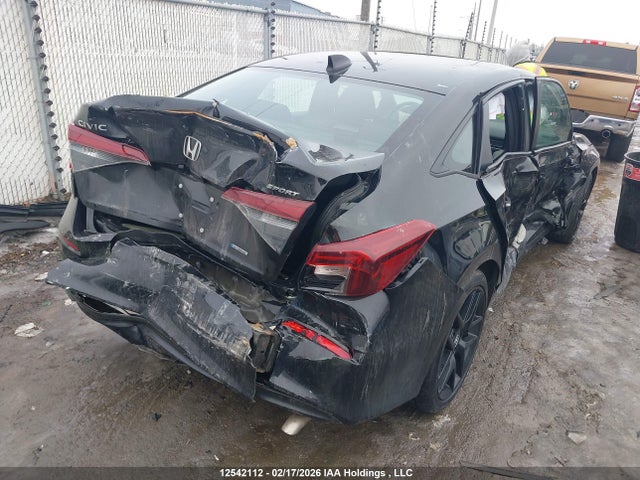 2HGFE4F8XSH008719 Honda Civic Sport Hybrid/sport Touring Hybrid
