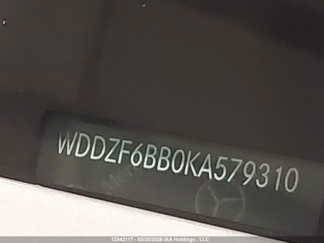 Aukcja sprzedaży 2019 Mercedes-benz E Amg 53 4matic, vin: WDDZF6BB0KA579310, numer aukcji: 12542117