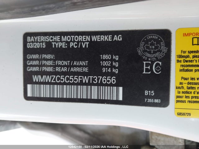 WMWZC5C55FWT37656 Mini Cooper S Countryman