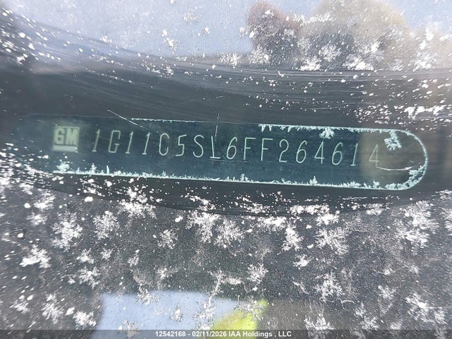 Продаж на аукціоні авто 2015 Chevrolet Malibu 1lt, vin: 1G11C5SL6FF264614, номер лоту: 12542168