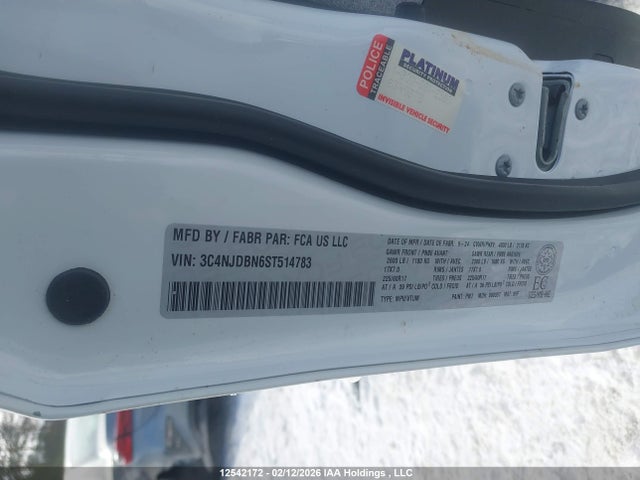 Aukcja sprzedaży 2025 Jeep Compass Latitude, vin: 3C4NJDBN6ST514783, numer aukcji: 12542172