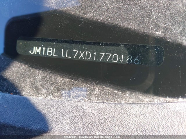 Aukcja sprzedaży 2013 Mazda 3 I, vin: JM1BL1L7XD1770186, numer aukcji: 12542181