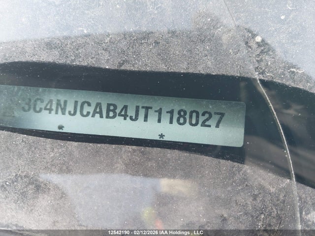 3C4NJCAB4JT118027 Jeep Compass Sport