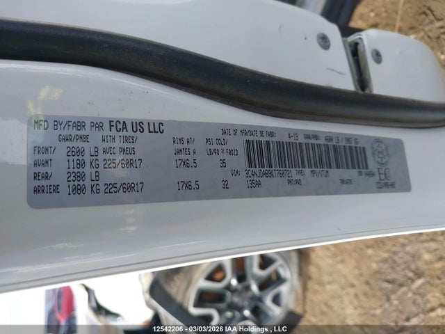 3C4NJDAB9KT760721 Jeep Compass Sport