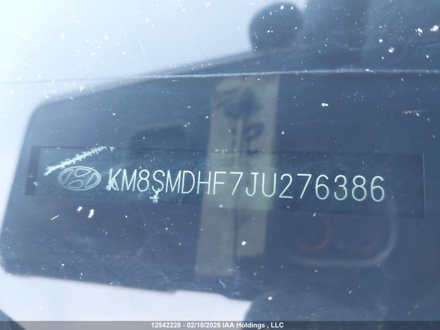 KM8SMDHF7JU276386 Hyundai SANTA FE XL