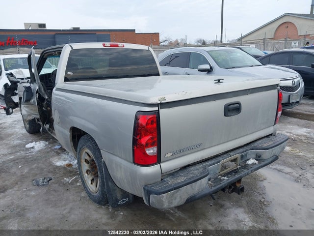 2006 Chevrolet Silverado C1500 მანქანა იყიდება აუქციონზე, vin: 2GCEC19T661357387, აუქციონის ნომერი: 12542230