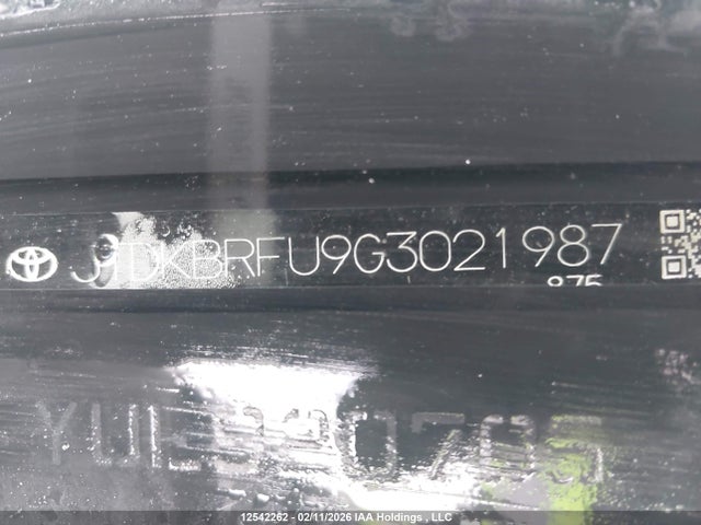 JTDKBRFU9G3021987 Toyota Prius Technology/touring