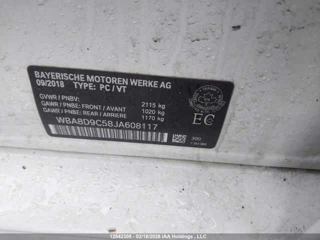 WBA8D9C58JA608117 BMW 330i Xdrive