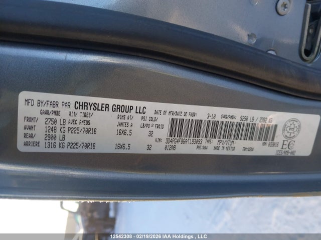 Продаж на аукціоні авто 2010 Dodge Journey Se, vin: 3D4PG4FB6AT193093, номер лоту: 12542308