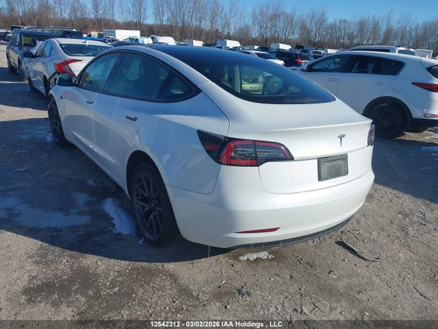 2022 Tesla Model 3 Rwd/standard Range მანქანა იყიდება აუქციონზე, vin: 5YJ3E1EA7NF329910, აუქციონის ნომერი: 12542312