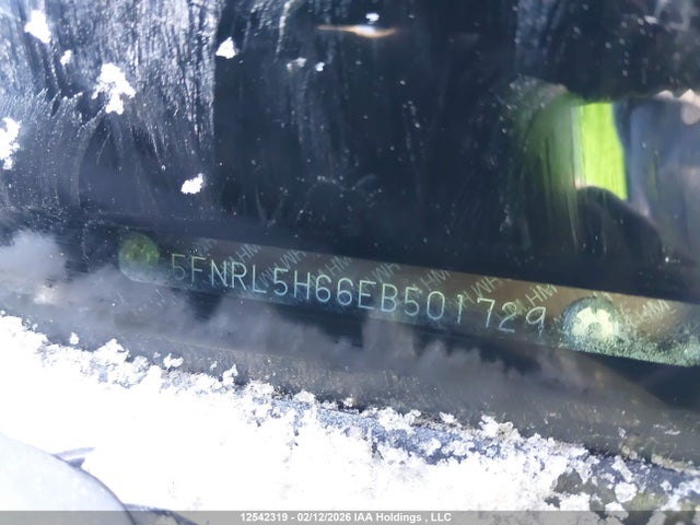 Продаж на аукціоні авто 2014 Honda Odyssey, vin: 5FNRL5H66EB501729, номер лоту: 12542319