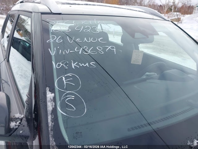 Aukcja sprzedaży 2026 Hyundai Venue Preferred, vin: KMHRC8A34TU436879, numer aukcji: 12542344