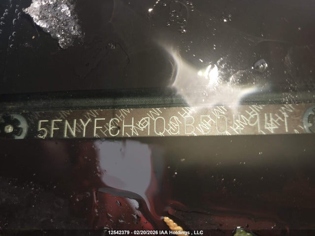5FNYF6H90GB504941 Honda Pilot Touring