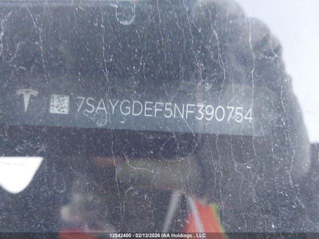7SAYGDEF5NF390754 Tesla Model Y Performance