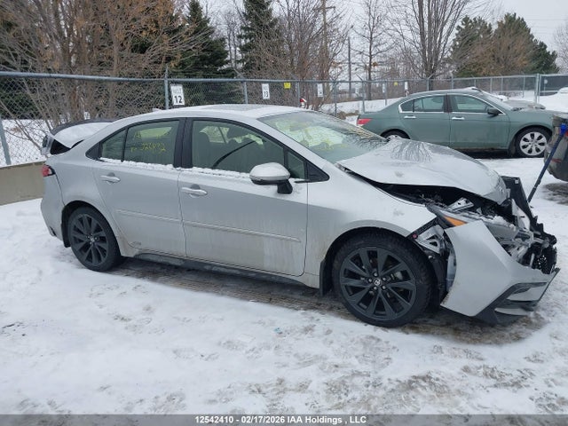 12542410 :رقم المزاد ، JTDBDMHE7S3023832 vin ، 2025 Toyota Corolla Hybrid Xse مزاد بيع