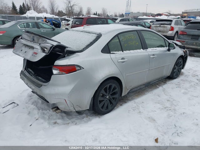 12542410 :رقم المزاد ، JTDBDMHE7S3023832 vin ، 2025 Toyota Corolla Hybrid Xse مزاد بيع