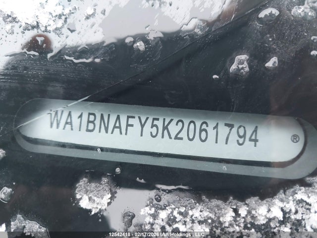 Aukcja sprzedaży 2019 Audi Q5, vin: WA1BNAFY5K2061794, numer aukcji: 12542418