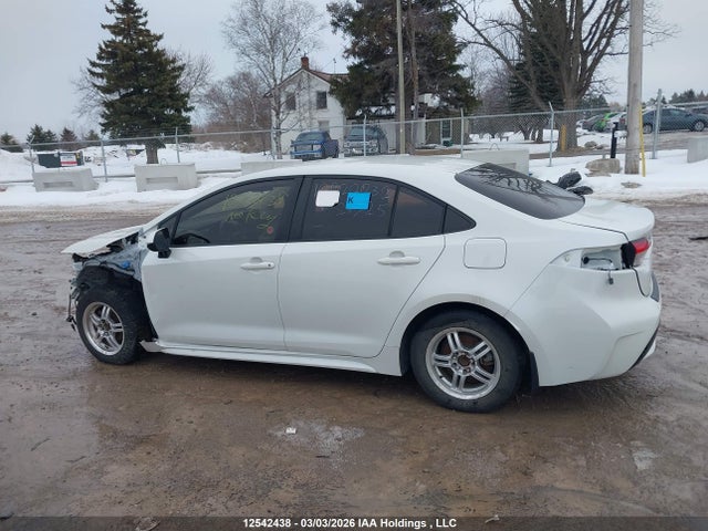12542438 :رقم المزاد ، JTDBAMDE5MJ010803 vin ، 2021 Toyota Corolla Hybrid Base W/li Battery مزاد بيع
