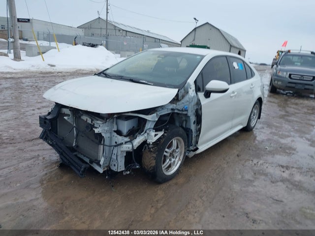 12542438 :رقم المزاد ، JTDBAMDE5MJ010803 vin ، 2021 Toyota Corolla Hybrid Base W/li Battery مزاد بيع