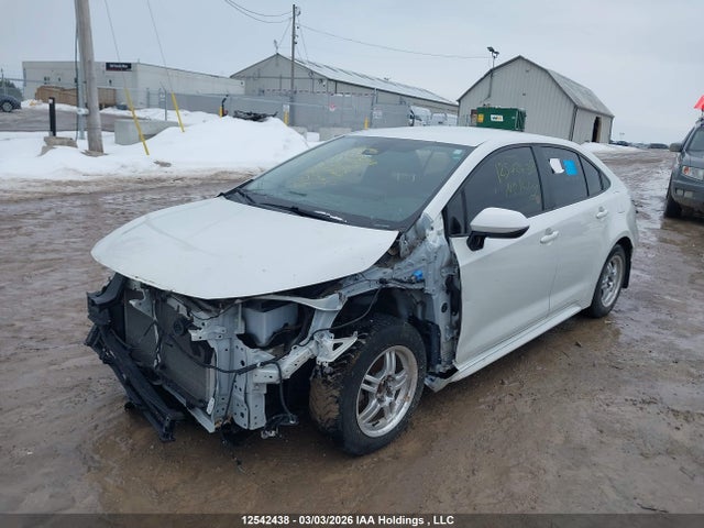12542438 :رقم المزاد ، JTDBAMDE5MJ010803 vin ، 2021 Toyota Corolla Hybrid Base W/li Battery مزاد بيع