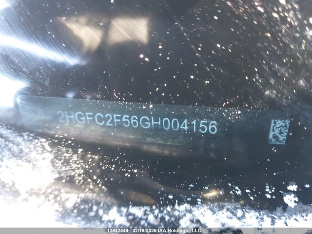Aukcja sprzedaży 2016 Honda Civic, vin: 2HGFC2F56GH004156, numer aukcji: 12542449