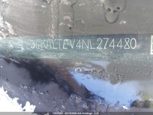 3GKALTEV4NL274480 GMC Terrain Sle